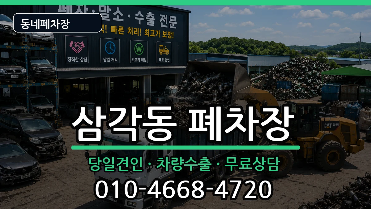 광주광역시북구삼각동 폐차 광주광역시북구삼각동 폐차 차량 처리 안내 이미지 3