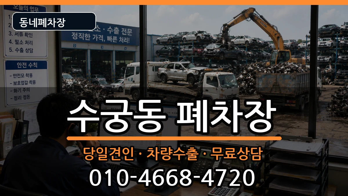 서울특별시구로구수궁동 폐차 차량 처리 안내 이미지 1