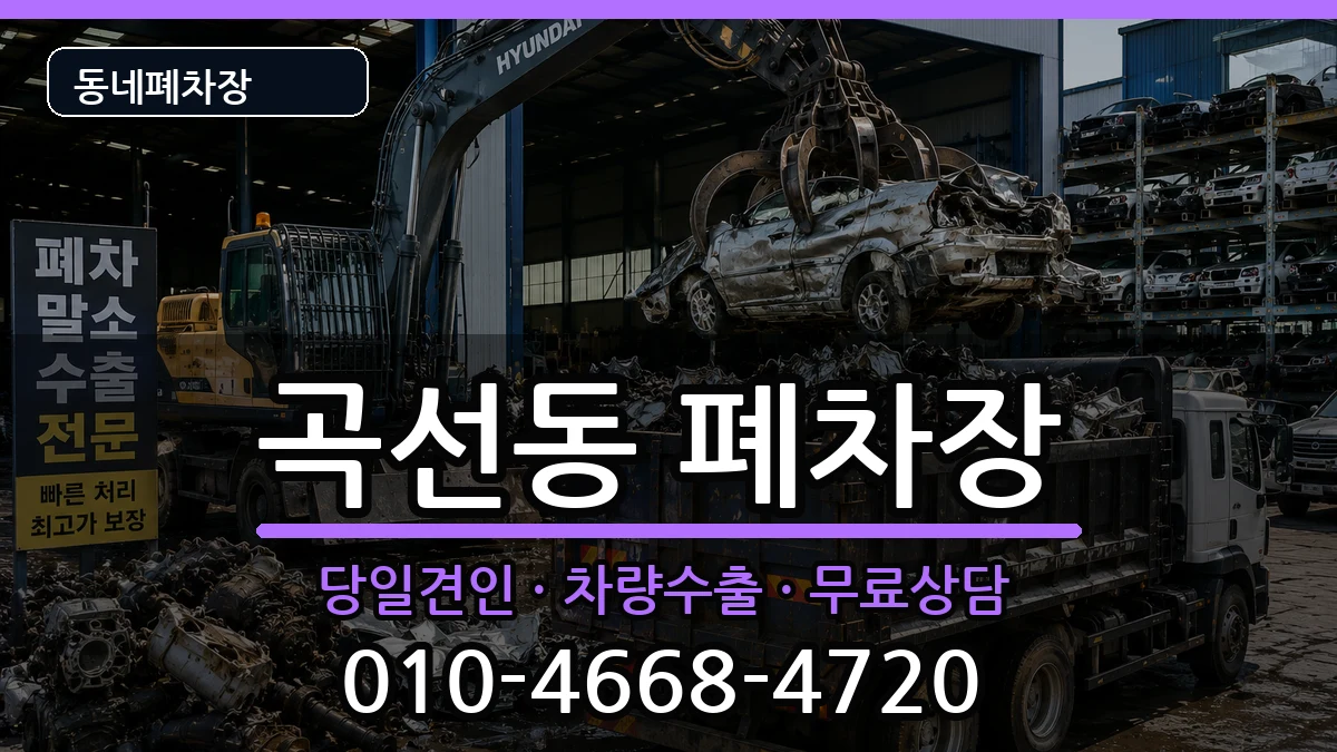 경기도수원시권선구곡선동 폐차 경기도수원시권선구곡선동 폐차 차량 처리 안내 이미지 2