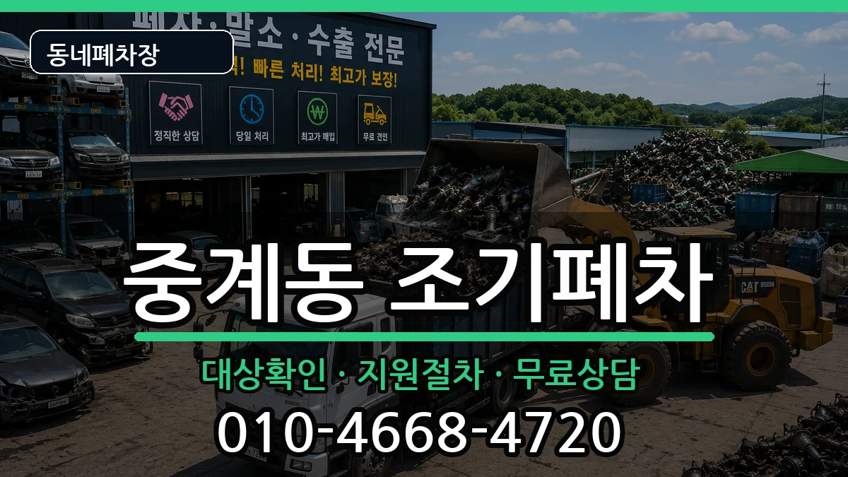 서울특별시노원구중계동  조기폐차 절차형