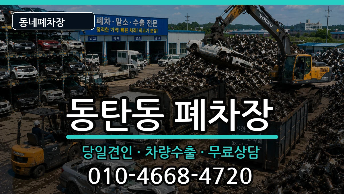 경기도화성시동탄구동탄동 폐차 경기도화성시동탄구동탄동 폐차 차량 처리 안내 이미지 2