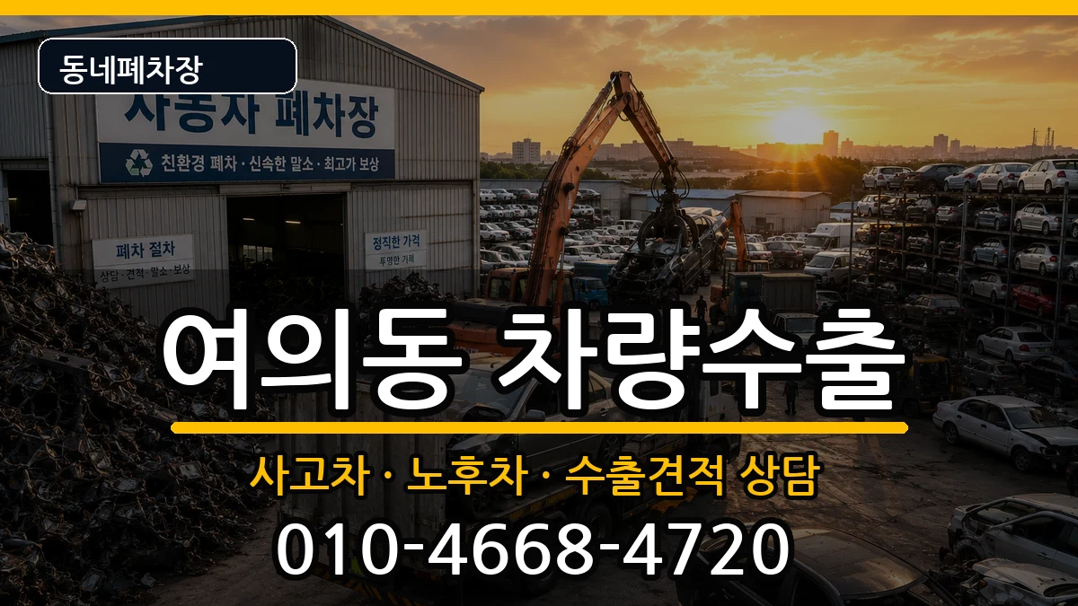 서울특별시영등포구여의동  차량수출 정보형