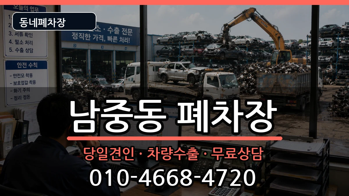 전북특별자치도익산시남중동 폐차 전북특별자치도익산시남중동 폐차 차량 처리 안내 이미지 2