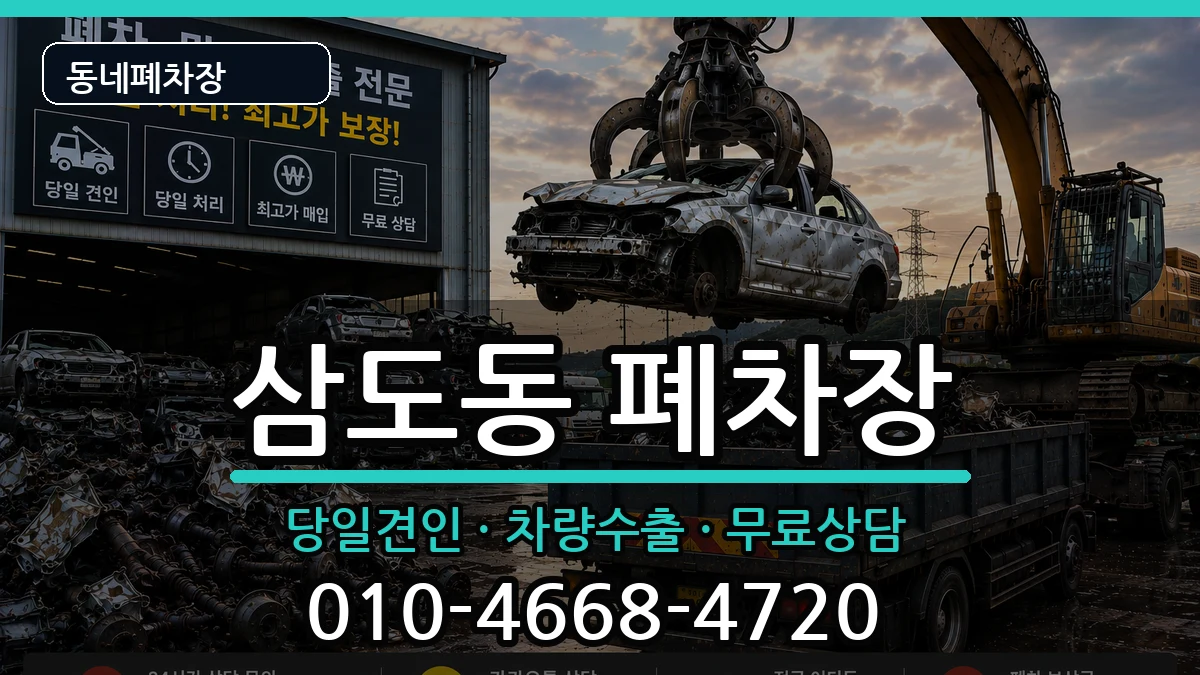제주특별자치도제주시삼도동 폐차 제주특별자치도제주시삼도동 폐차 차량 처리 안내 이미지 2