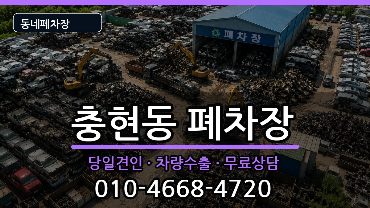서울특별시서대문구충현동 폐차 서울특별시서대문구충현동 폐차 차량 처리 안내 이미지 1
