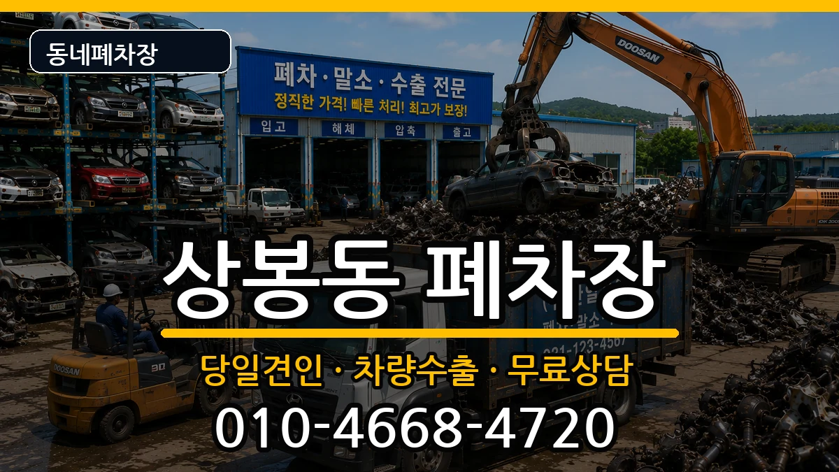 서울특별시중랑구상봉동 폐차 서울특별시중랑구상봉동 폐차 차량 처리 안내 이미지 3