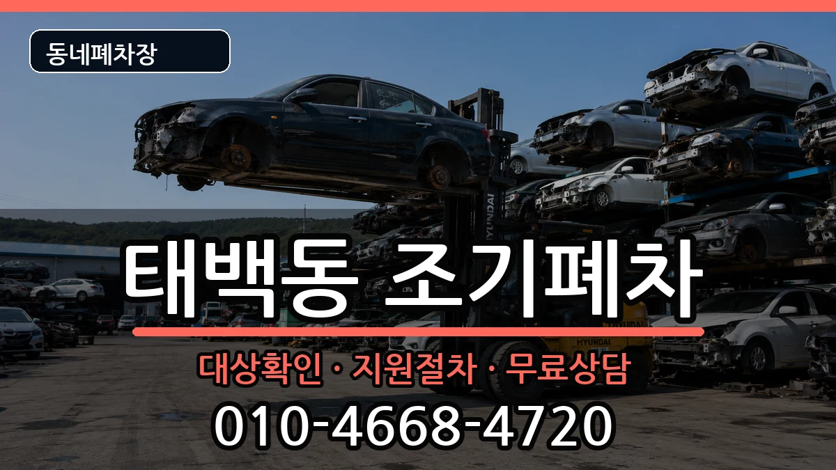 경상남도창원시진해구태백동 조기폐차 경상남도창원시진해구태백동 조기폐차 차량 처리 안내 이미지 3