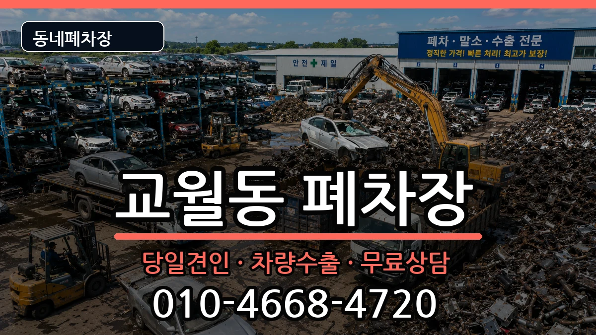 전북특별자치도김제시교월동 폐차 전북특별자치도김제시교월동 폐차 차량 처리 안내 이미지 1