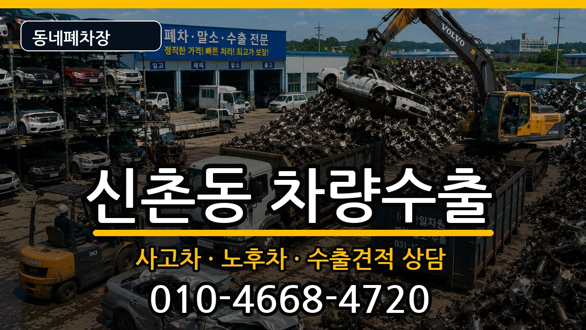 서울특별시서대문구신촌동 차량수출 차량 처리 안내 이미지 3