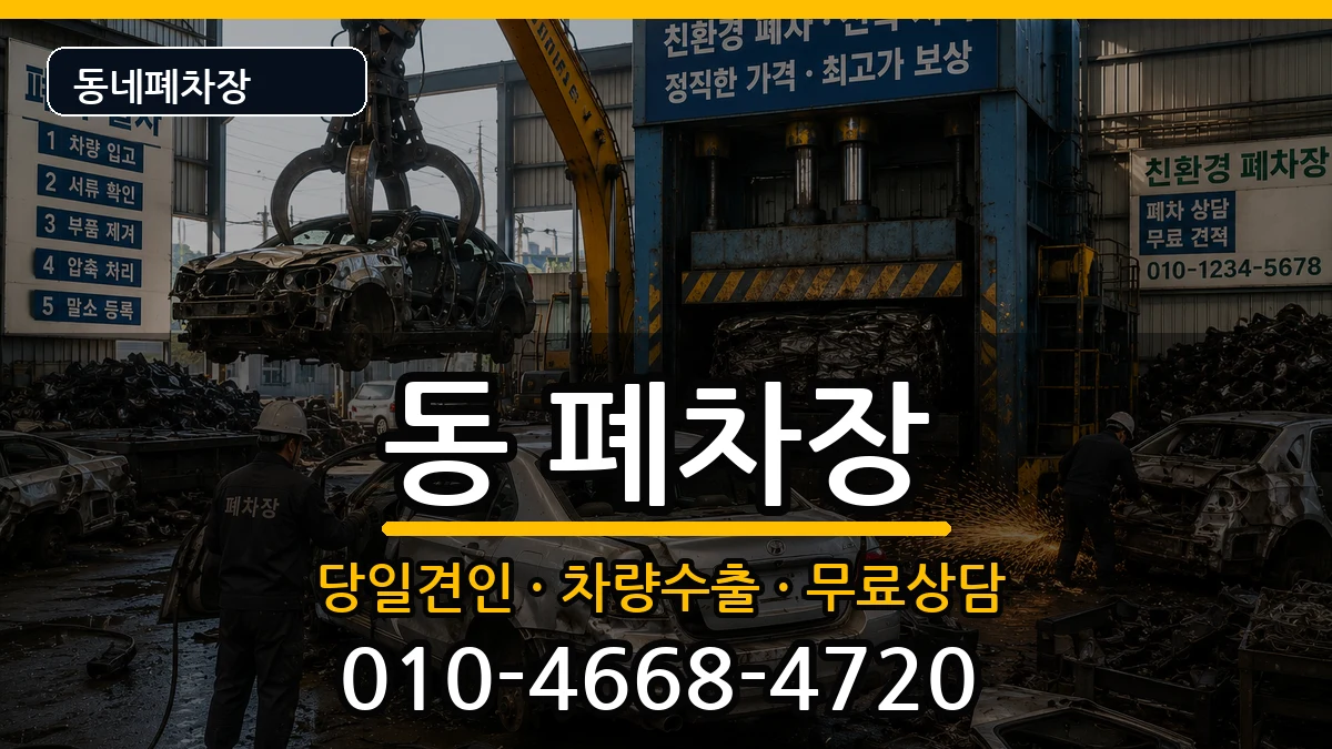 경상북도안동시서구동  폐차 정보형