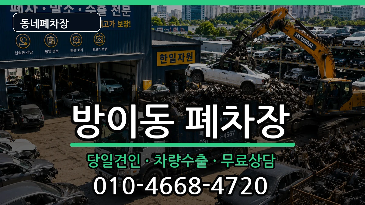 서울특별시송파구방이동 폐차 차량 처리 안내 이미지 1