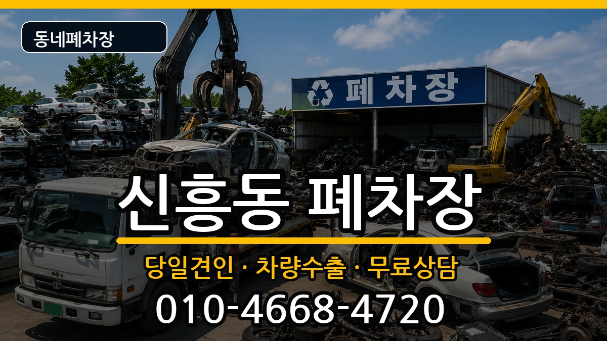 인천광역시중구신흥동 폐차 차량 처리 안내 이미지 1