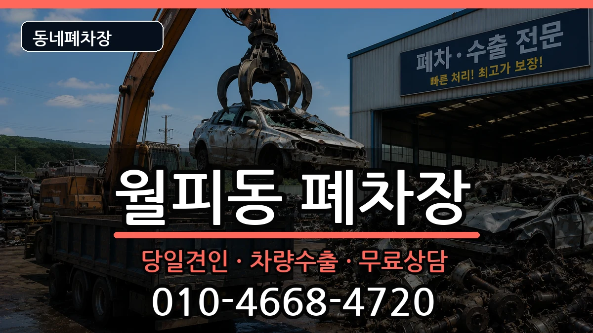 경기도안산시상록구월피동 폐차 경기도안산시상록구월피동 폐차 차량 처리 안내 이미지 1