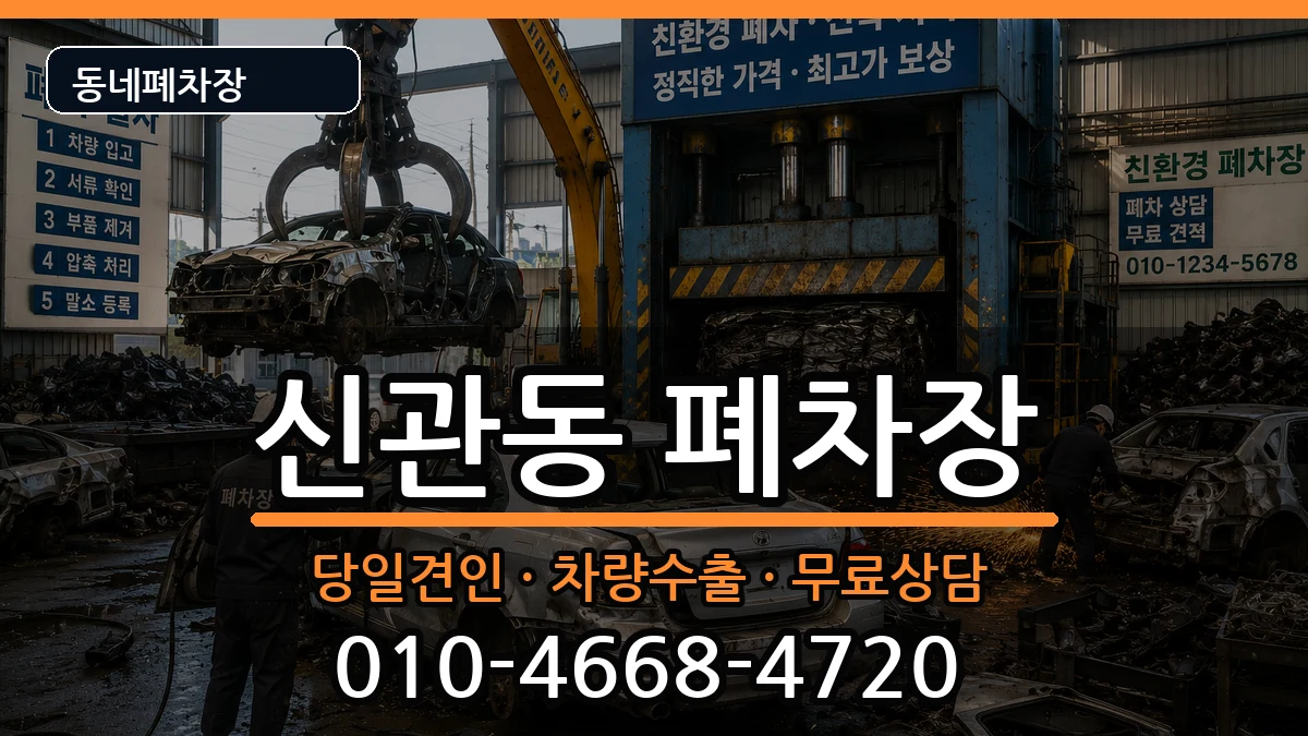 충청남도공주시신관동 폐차 충청남도공주시신관동 폐차 차량 처리 안내 이미지 2