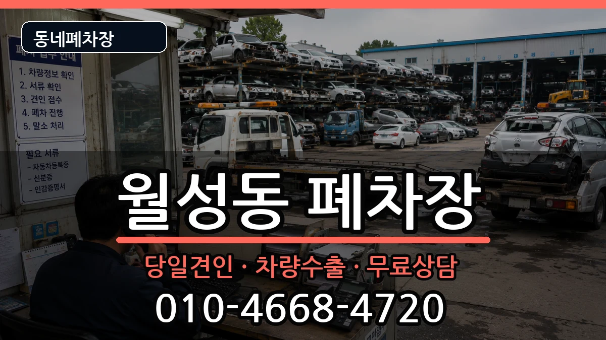 대구광역시달서구월성동 폐차 대구광역시달서구월성동 폐차 차량 처리 안내 이미지 2