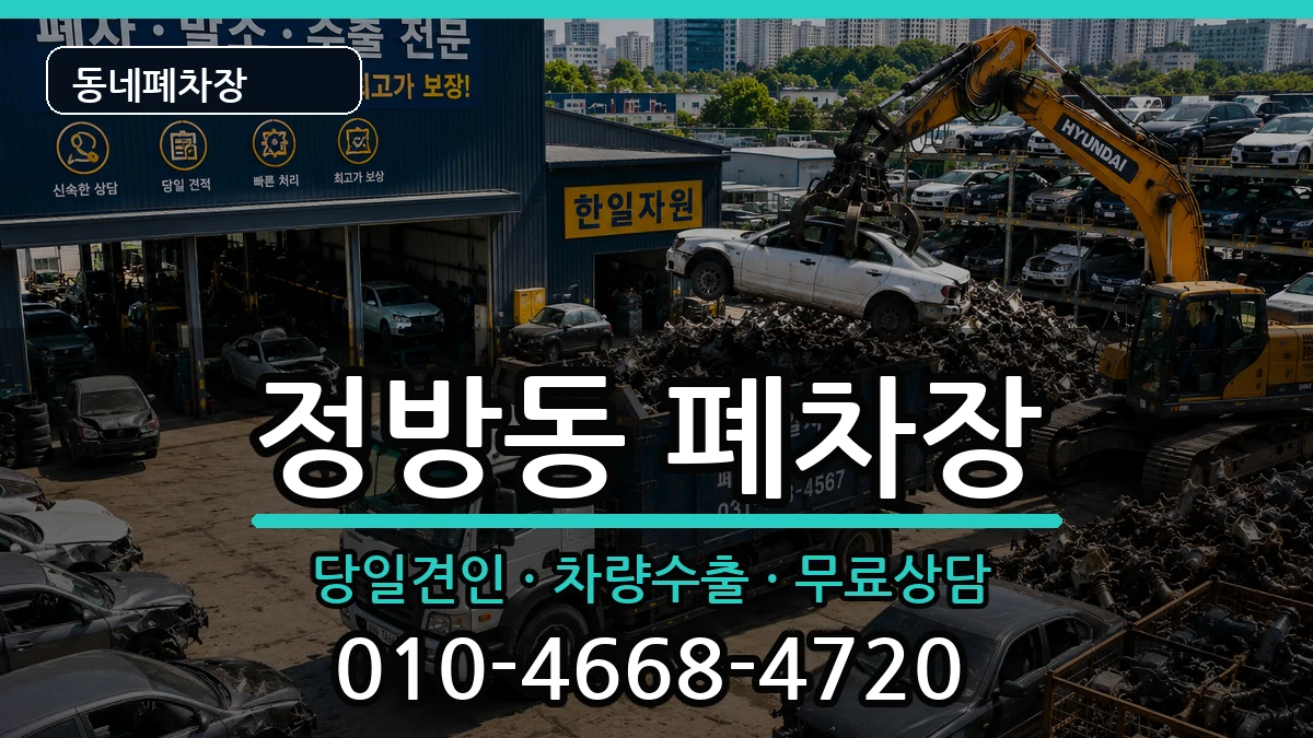 제주특별자치도서귀포시정방동 폐차 제주특별자치도서귀포시정방동 폐차 차량 처리 안내 이미지 1
