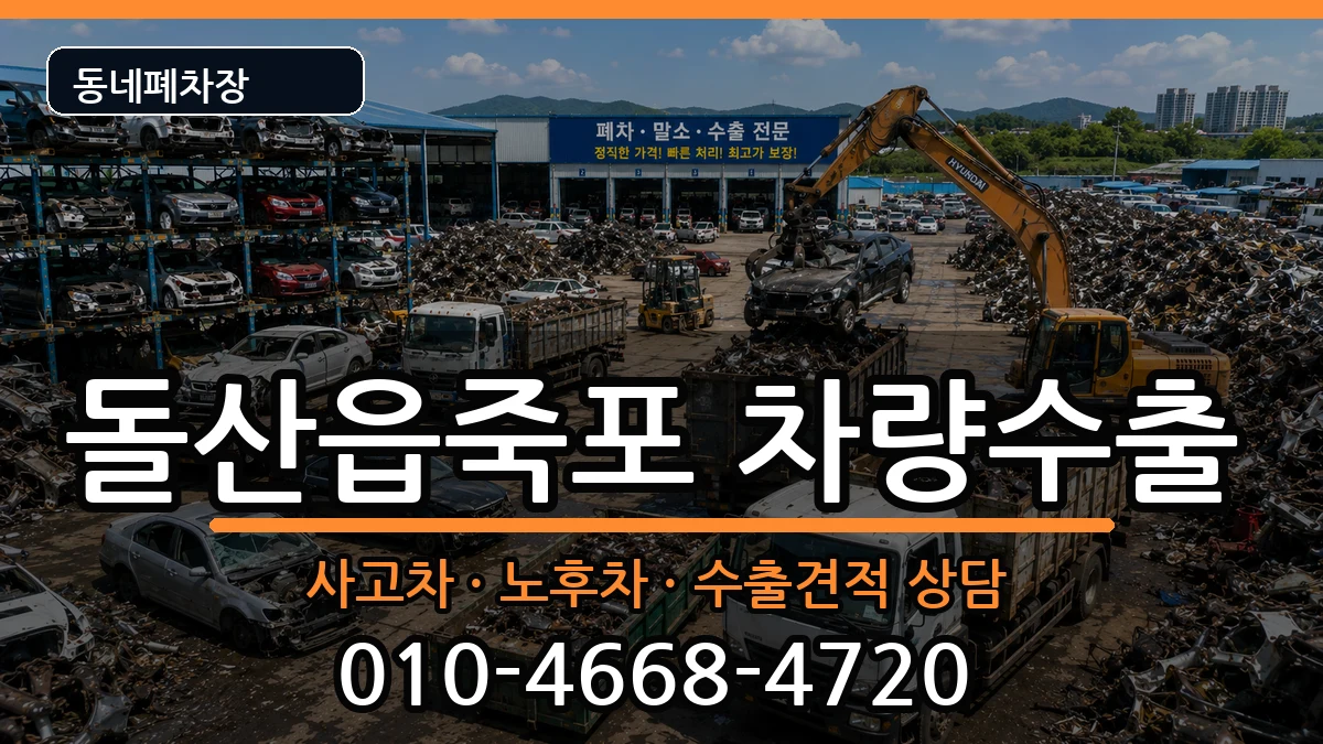 전라남도여수시돌산읍죽포 차량수출 차량 처리 안내 이미지 2