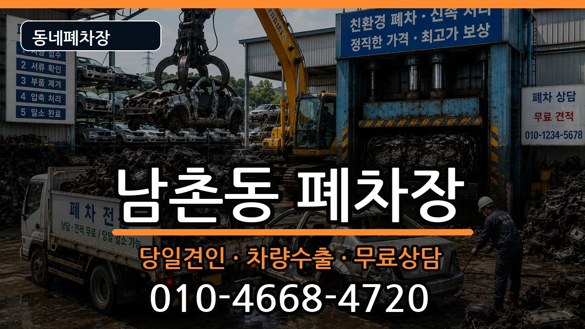 경기도오산시남촌동  폐차 지역형