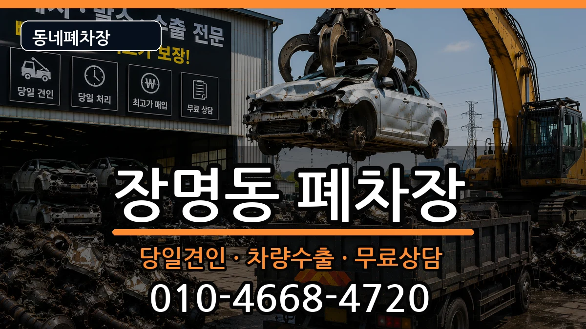 전북특별자치도정읍시장명동  폐차 비교형