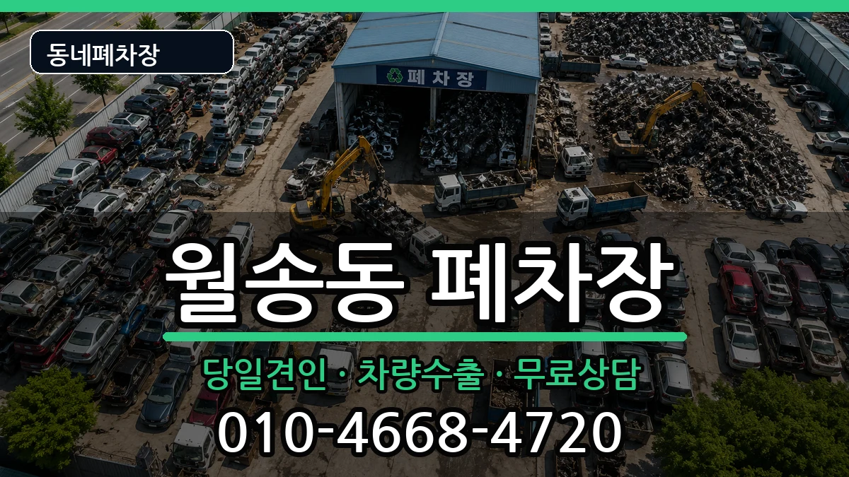충청남도공주시월송동 폐차 충청남도공주시월송동 폐차 차량 처리 안내 이미지 1