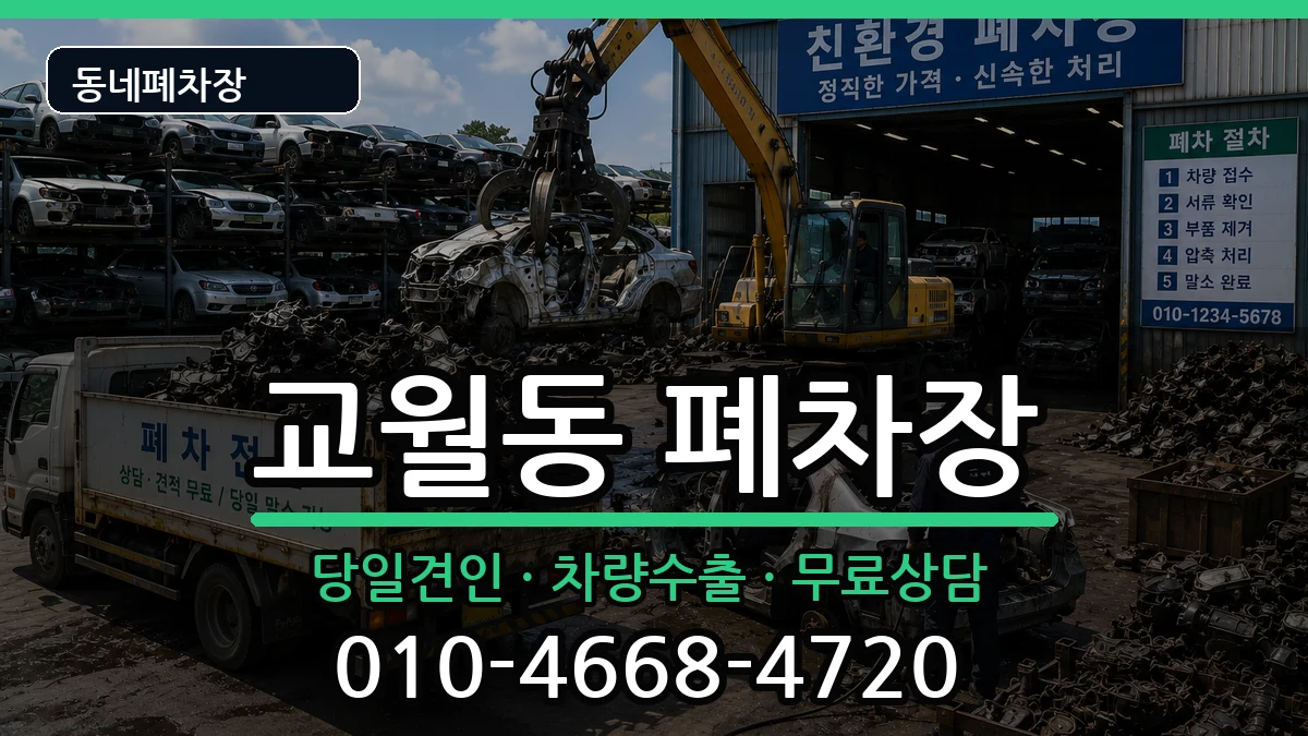 전북특별자치도김제시교월동  폐차 지역형