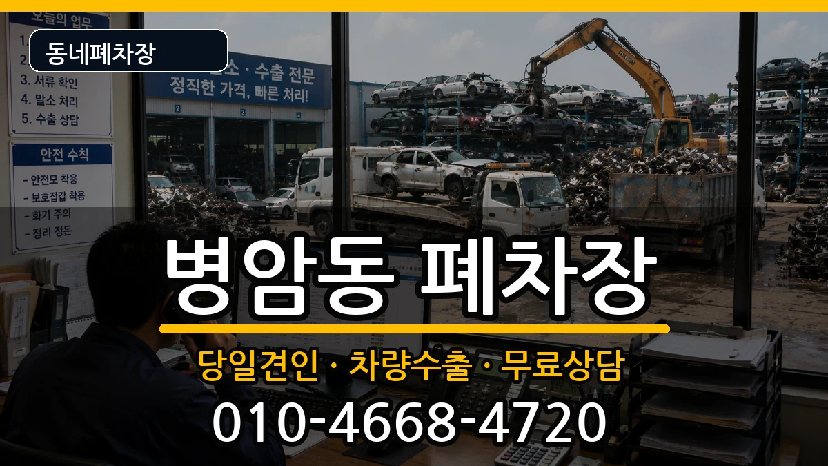 경상남도창원시진해구병암동 폐차 경상남도창원시진해구병암동 폐차 차량 처리 안내 이미지 2