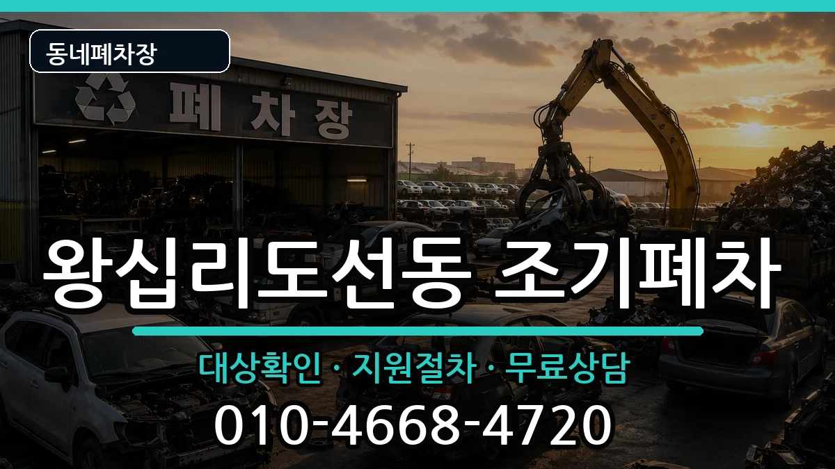 서울특별시성동구왕십리도선동 조기폐차 서울특별시성동구왕십리도선동 조기폐차 차량 처리 안내 이미지 3