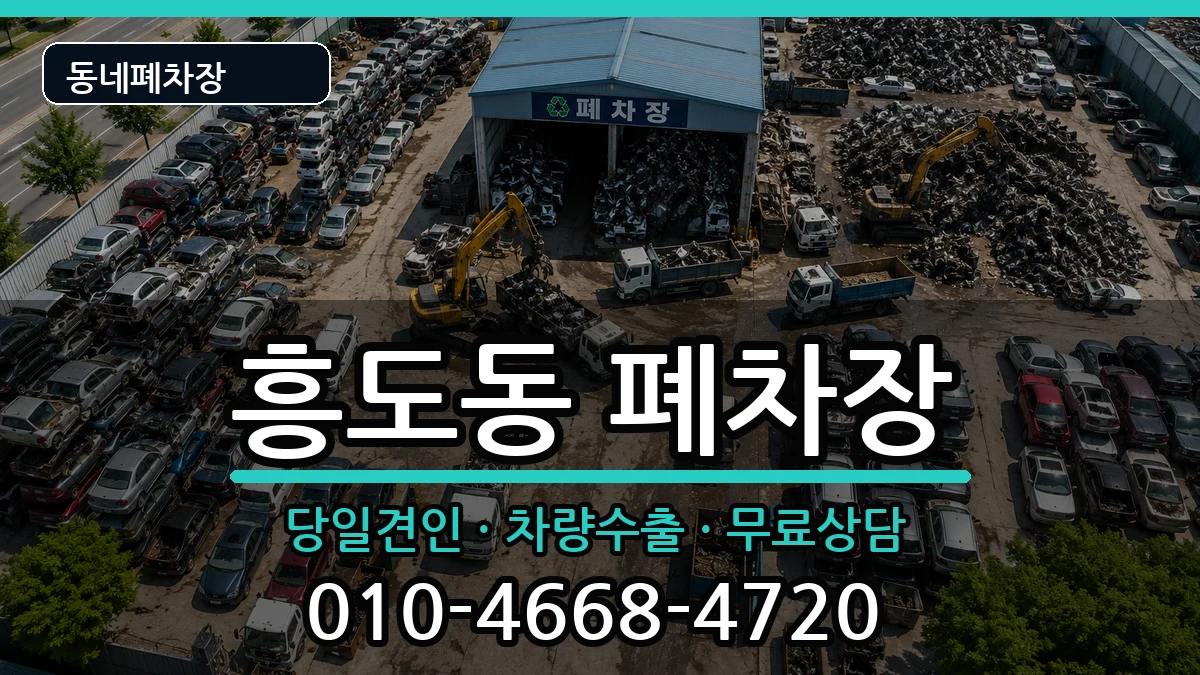 경기도고양시덕양구흥도동  폐차 질문형