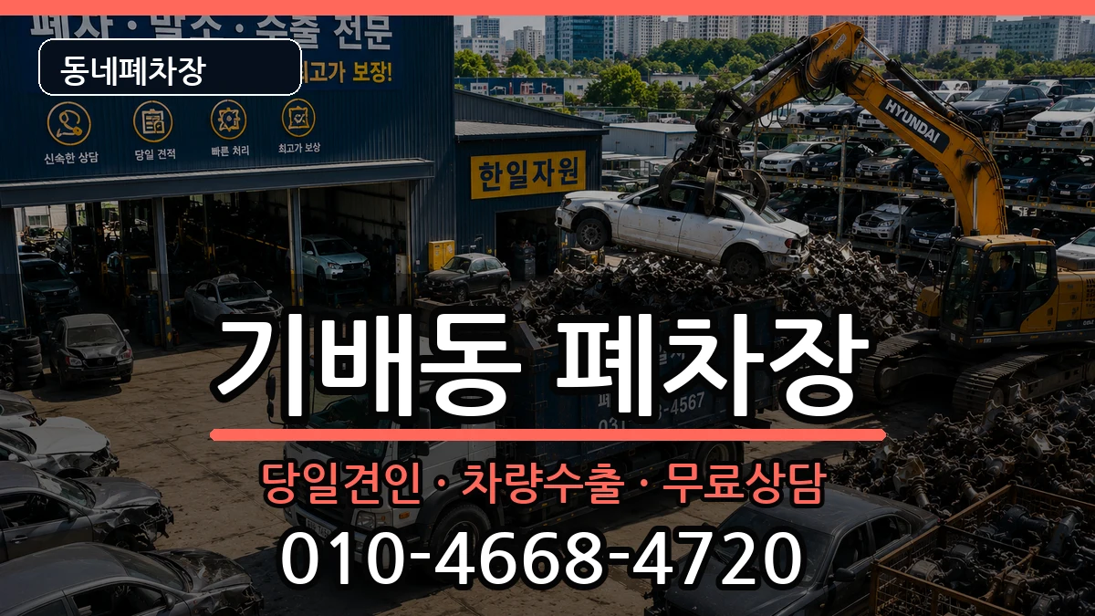 경기도화성시효행구기배동  폐차 절차형