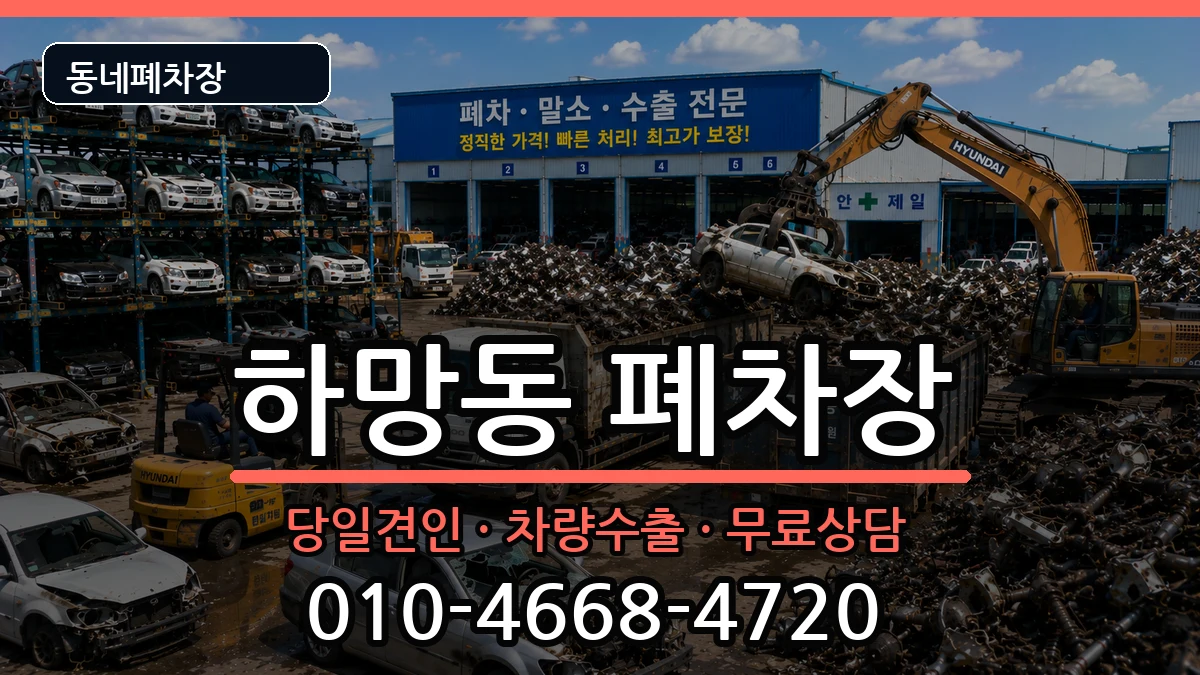 경상북도영주시하망동 폐차 경상북도영주시하망동 폐차 차량 처리 안내 이미지 1