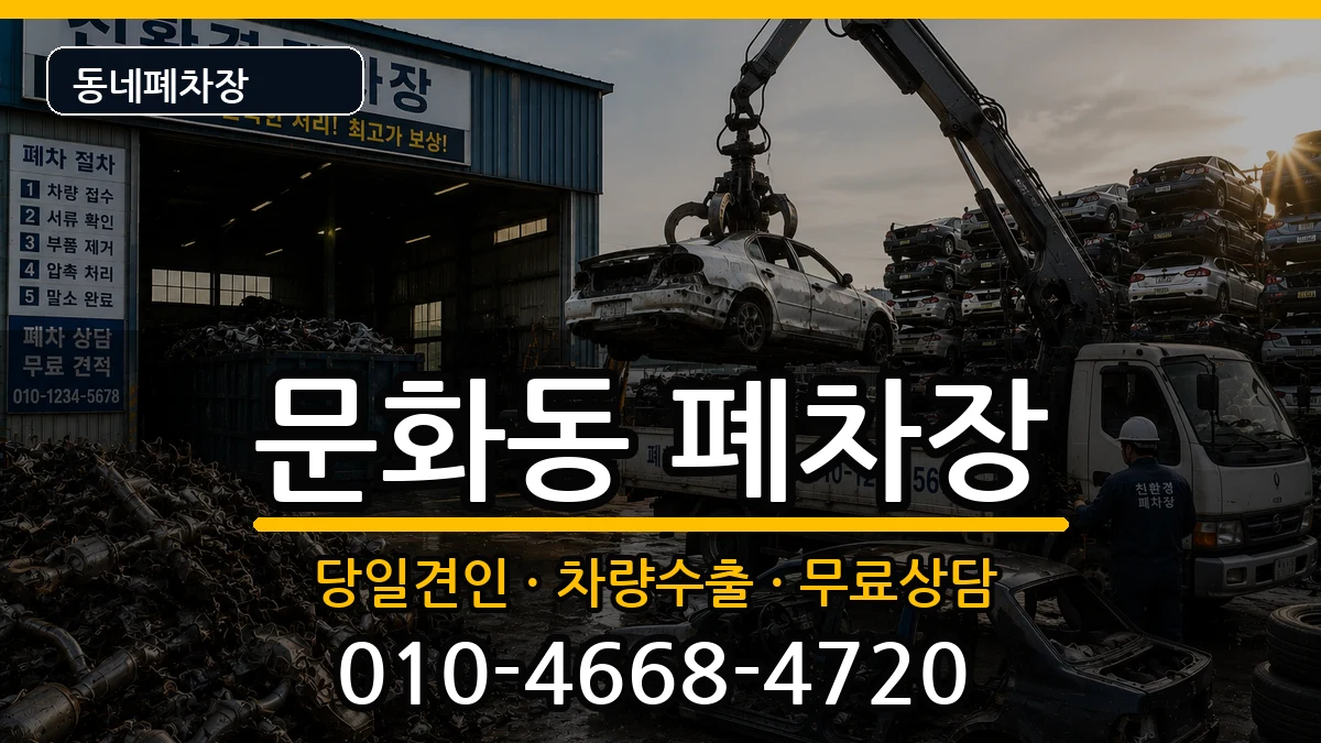 경상남도창원시마산합포구문화동 폐차 차량 처리 안내 이미지 3