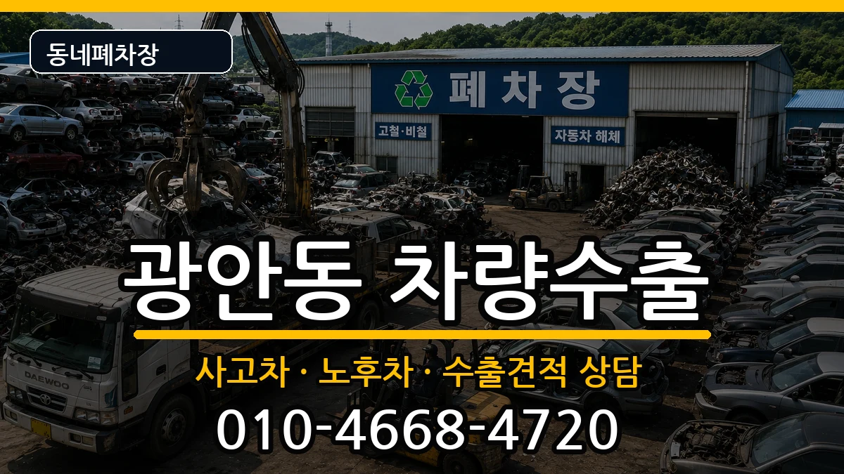 부산광역시수영구광안동  차량수출 정보형
