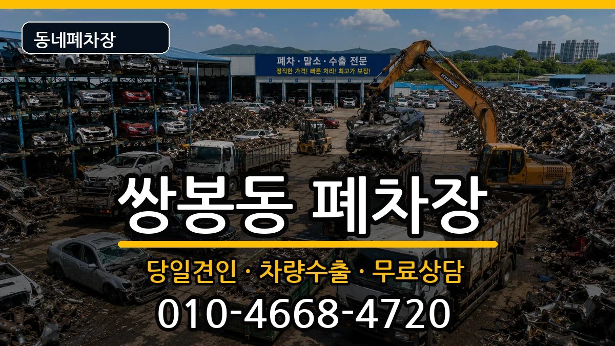 전라남도여수시쌍봉동 폐차 차량 처리 안내 이미지 3