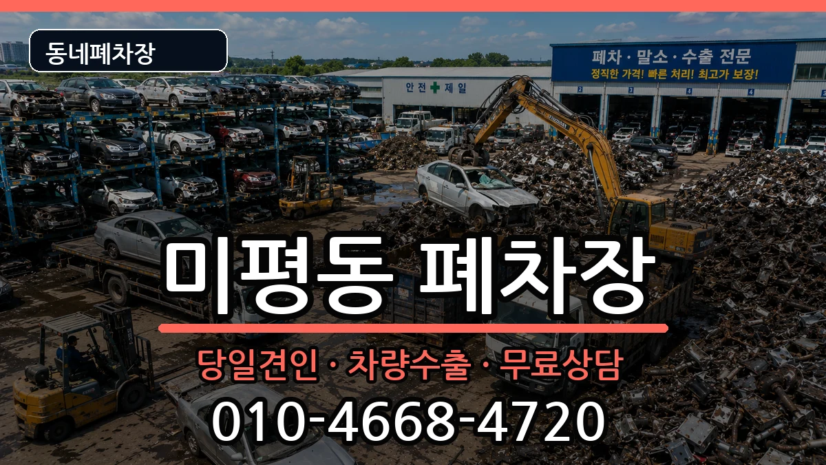 전라남도여수시미평동 폐차 차량 처리 안내 이미지 2