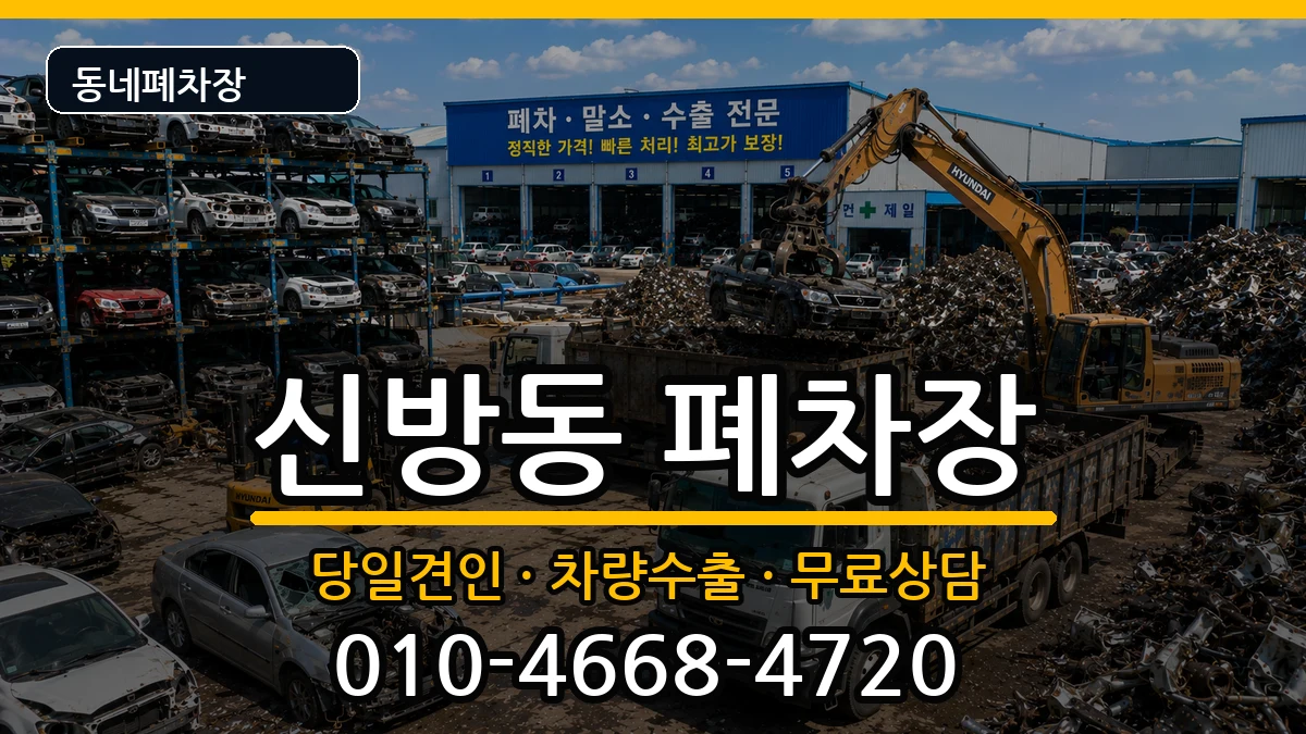 충청남도천안시동남구신방동 폐차 충청남도천안시동남구신방동 폐차 차량 처리 안내 이미지 3