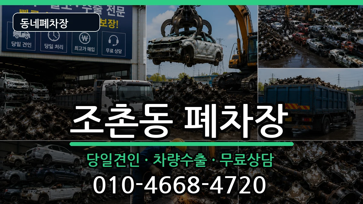 전북특별자치도군산시조촌동 폐차 전북특별자치도군산시조촌동 폐차 차량 처리 안내 이미지 2