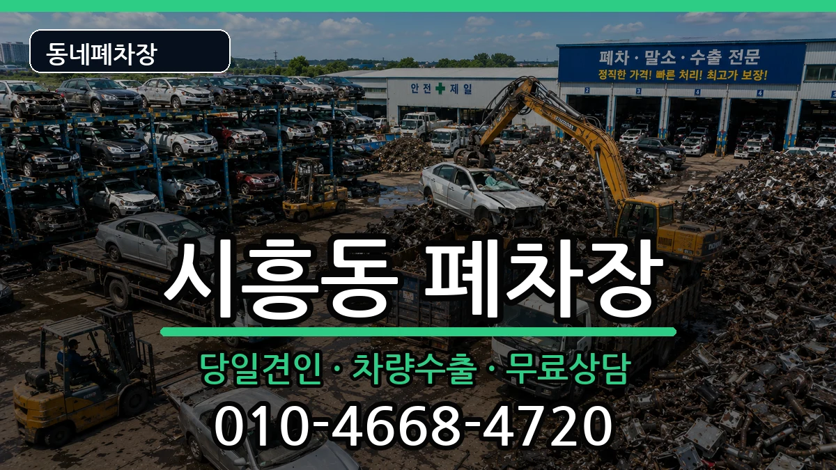 경기도성남시수정구시흥동 폐차 경기도성남시수정구시흥동 폐차 차량 처리 안내 이미지 1
