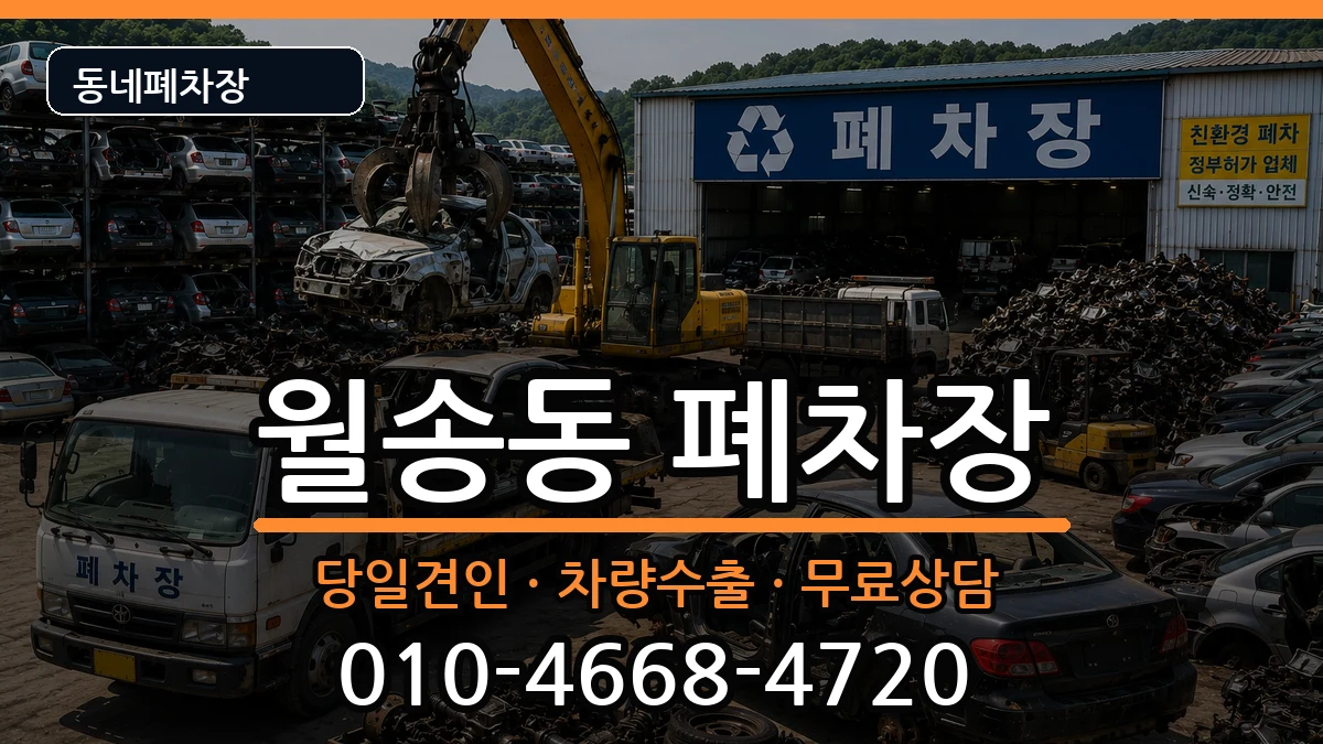 충청남도공주시월송동 폐차 충청남도공주시월송동 폐차 차량 처리 안내 이미지 2