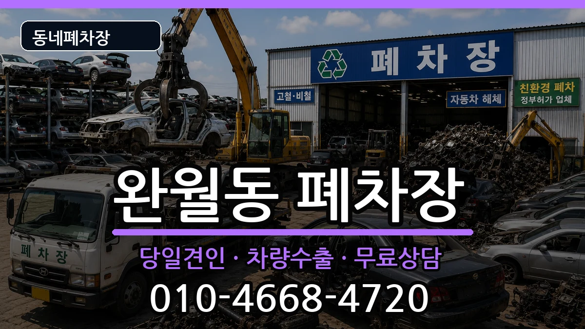 경상남도창원시마산합포구완월동 폐차 차량 처리 안내 이미지 2