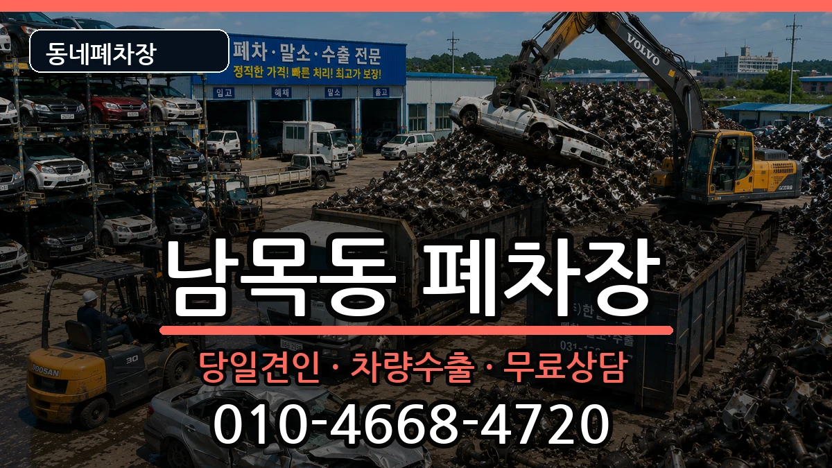 울산광역시동구남목동 폐차 울산광역시동구남목동 폐차 차량 처리 안내 이미지 3