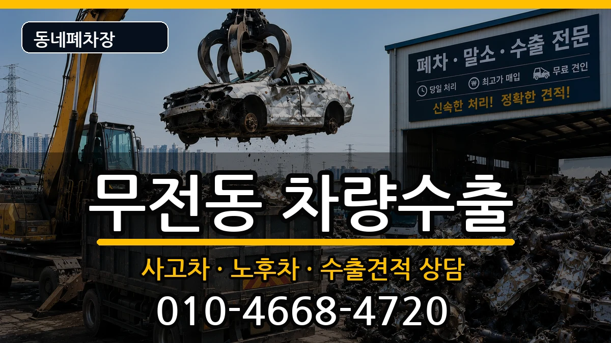 경상남도통영시무전동 차량수출 차량 처리 안내 이미지 2