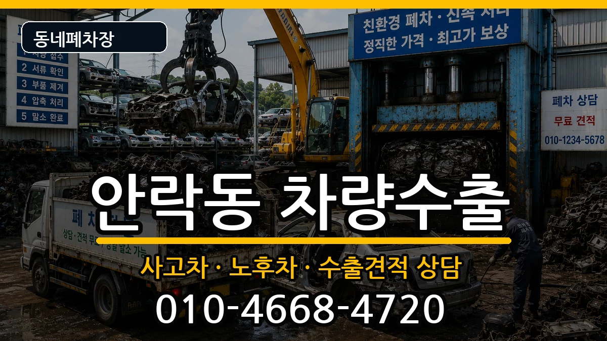 부산광역시동래구안락동 차량수출 차량 처리 안내 이미지 3