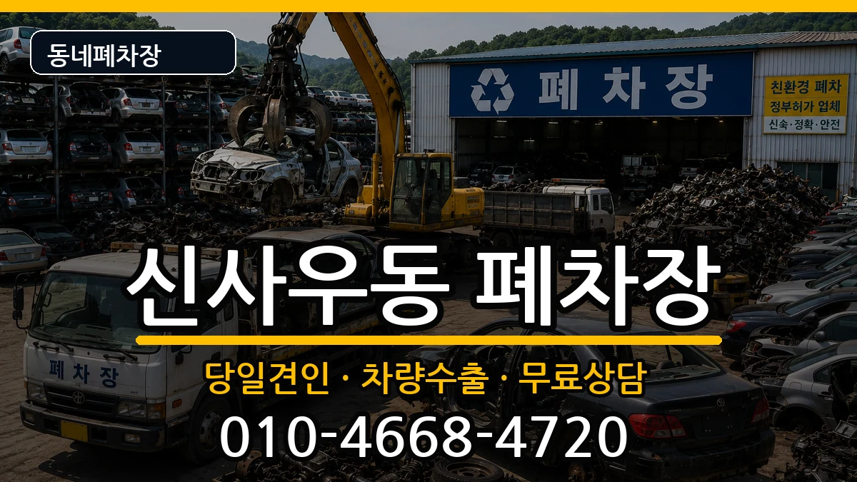 강원특별자치도춘천시신사우동 폐차 강원특별자치도춘천시신사우동 폐차 차량 처리 안내 이미지 1