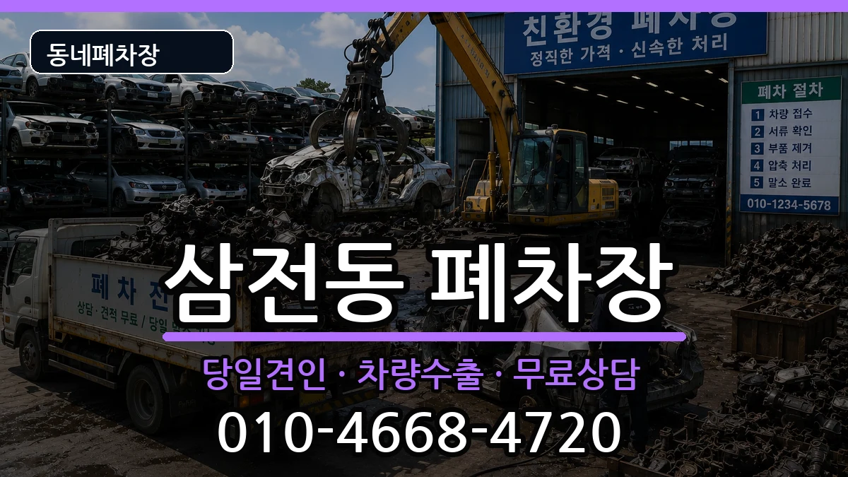 서울특별시송파구삼전동 폐차 서울특별시송파구삼전동 폐차 차량 처리 안내 이미지 3