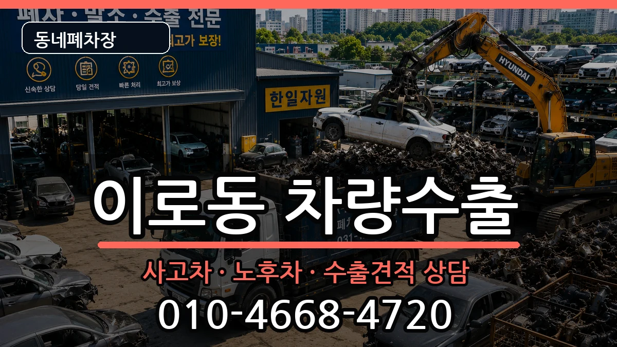 전라남도목포시이로동 차량수출 차량 처리 안내 이미지 2