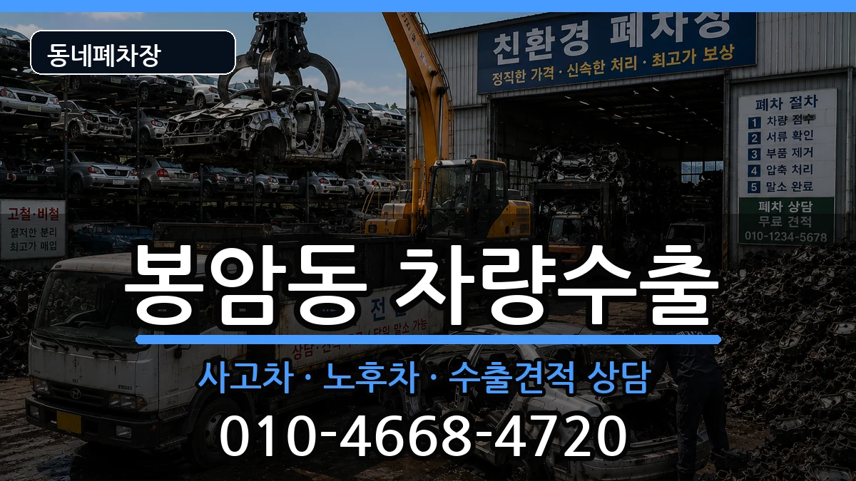 경상남도창원시마산회원구봉암동 차량수출 차량 처리 안내 이미지 3