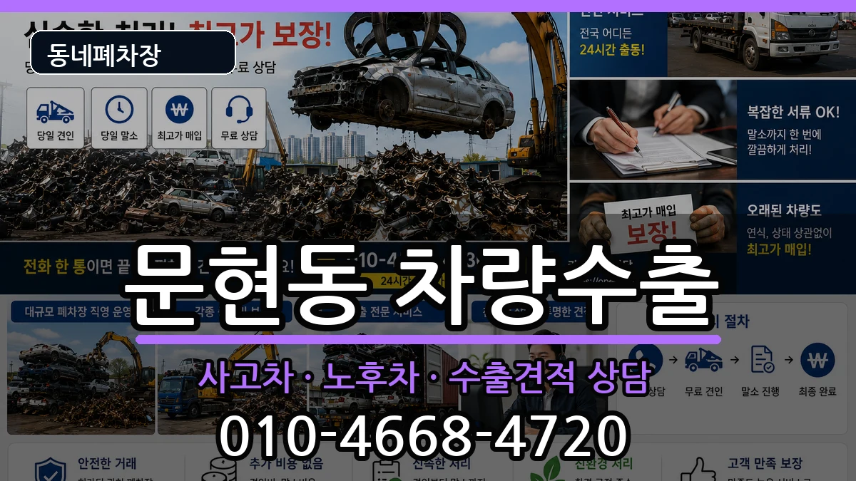 부산광역시남구문현동  차량수출 비교형