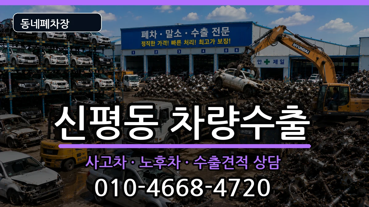 부산광역시사하구신평동 차량수출 차량 처리 안내 이미지 3