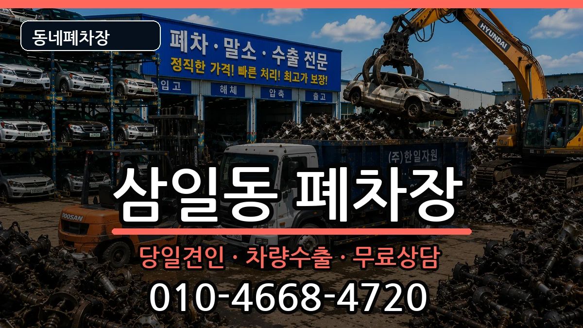 전라남도여수시삼일동 폐차 차량 처리 안내 이미지 3