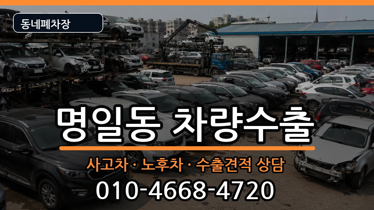 서울특별시강동구명일동  차량수출 서류형